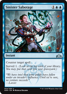 Sinister Sabotage - Guilds of Ravnica-(054)