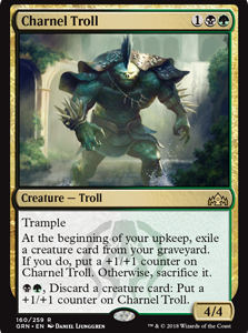 Charnel Troll - Guilds of Ravnica-(160)