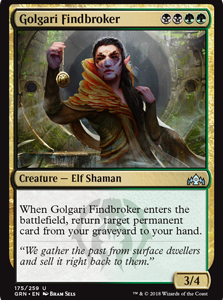 Golgari Findbroker - Guilds of Ravnica-(175)