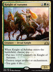Knight of Autumn - Guilds of Ravnica-(183)