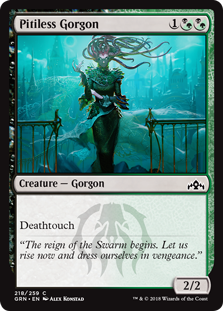 Pitiless Gorgon - Guilds of Ravnica-(218)