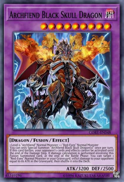 Archfiend Black Skull Dragon - (Clash of Rebellions) - (CORE-EN048) - (Ultra Rare)