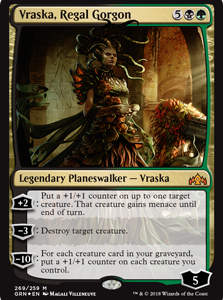 Vraska, Regal Gorgon - Guilds of Ravnica-(269)-Foil