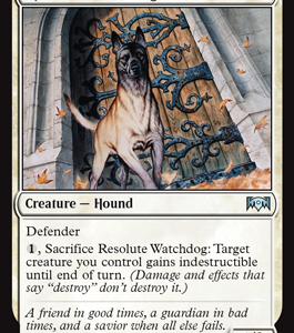 Resolute Watchdog - Ravnica Allegiance-(019)