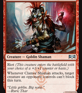 Clamor Shaman - Ravnica Allegiance-(096)