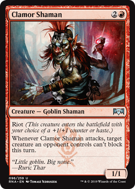 Clamor Shaman - Ravnica Allegiance-(096)