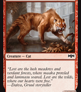 Feral Maaka - Ravnica Allegiance-(100)