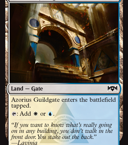 Azorius Guildgate - Ravnica Allegiance-(244)