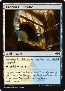 Azorius Guildgate - Ravnica Allegiance-(244)