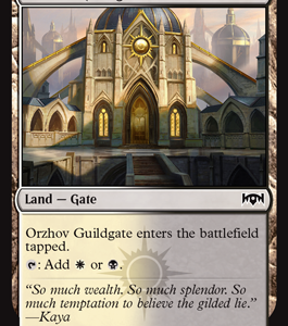 Orzhov Guildgate - Ravnica Allegiance-(252)