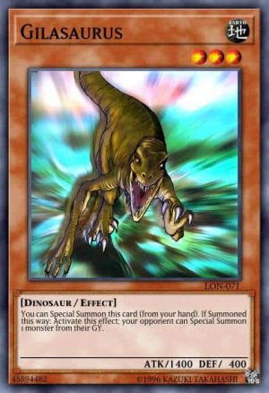 Gilasaurus - (Dinosmasher's Fury Structure) - (SR04-EN012) - (Common)