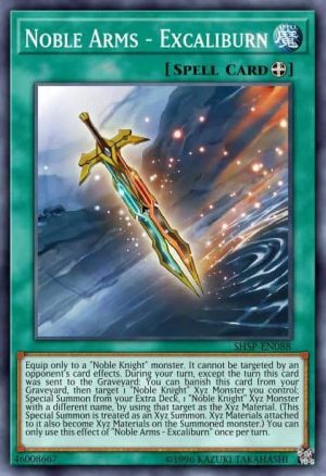 Noble Arms - Excaliburn - (Noble Knights of the Round Table Box Set) - (NKRT-EN023) - (Platinum Rare)
