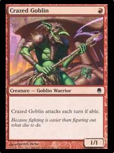Crazed Goblin - Darksteel-(056)