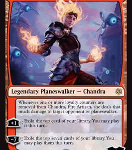 Chandra, Fire Artisan - War of the Spark-(119)