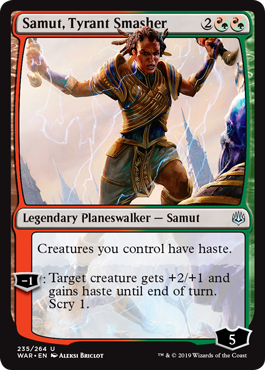 Samut, Tyrant Smasher - War of the Spark-(235)