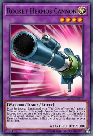 Rocket Hermos Cannon - (Dragons of Legend Unleashed) - (DRL3-EN064) - (Ultra Rare)