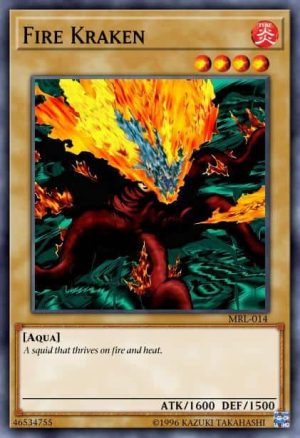 Fire Kraken - (Spell Ruler) - (SRL-EN014) - (Common)