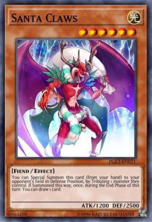 Santa Claws - (Advent Calendar (2018)) - (AC18-EN012) - (Super Rare)