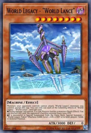 World Legacy - "World Lance" - (Flames of Destruction) - (FLOD-EN018) - (Rare)