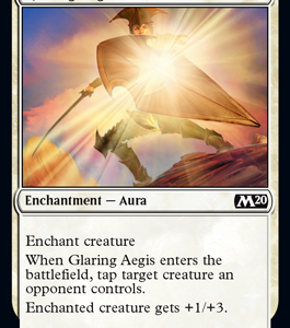 Glaring Aegis - Core Set 2020-(018)