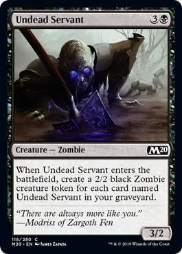 Undead Servant - Core Set 2020-(118)