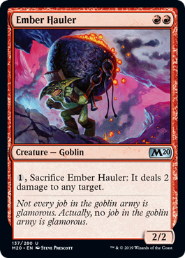 Ember Hauler - Core Set 2020-(137)