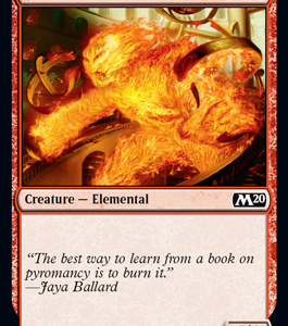 Fire Elemental - Core Set 2020-(138)