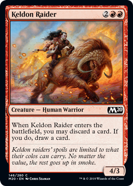 Keldon Raider - Core Set 2020-(146)