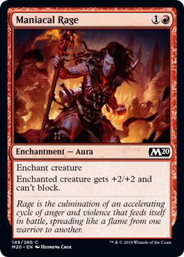 Maniacal Rage - Core Set 2020-(149)