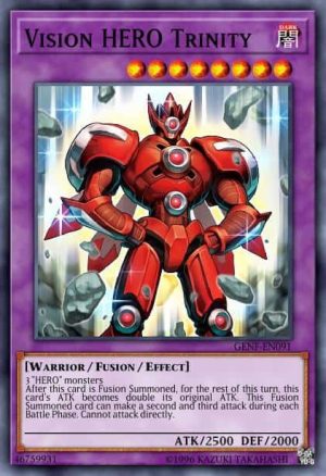 Vision HERO Trinity - (Battles of Legend Hero's Revenge) - (BLHR-EN062) - (Ultra Rare)