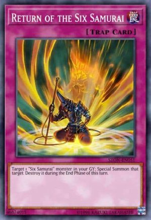 Return of the Six Samurai - (Samurai Warlords Structure) - (SDWA-EN034) - (Common)