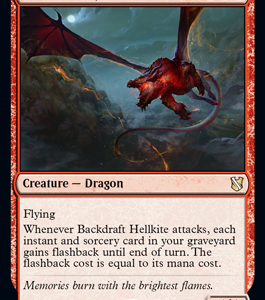 Backdraft Hellkite - Commander 2019-(023)