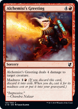 Alchemist's Greeting - Commander 2019-(133)