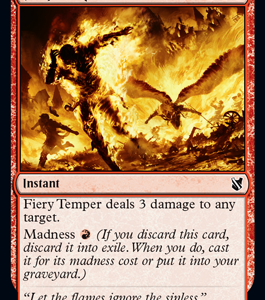 Fiery Temper - Commander 2019-(142)