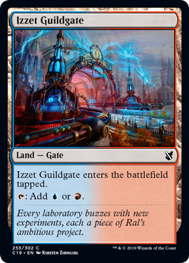 Izzet Guildgate - Commander 2019-(253)