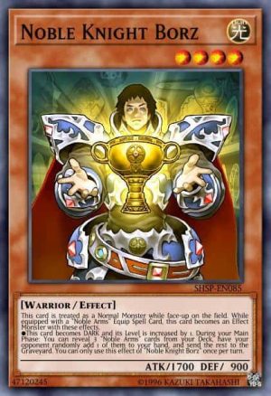 Noble Knight Borz - (Noble Knights of the Round Table Box Set) - (NKRT-EN009) - (Platinum Rare)