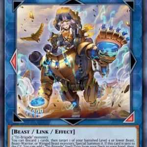 Tri-Brigade Bearbrumm the Rampant Rampager - (2022 Tin of the Pharaoh's Gods) - (MP22-EN085) - (Ultra Rare)