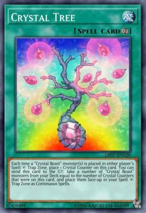 Crystal Tree - (Structure Legend of the Crystal Beasts) - (SDCB-EN024) - (Common)