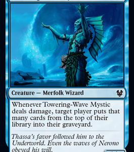 Towering-Wave Mystic - Theros Beyond Death-(077)