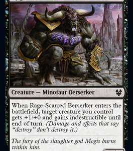 Rage-Scarred Berserker - Theros Beyond Death-(113)-Foil
