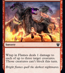 Wrap in Flames - Theros Beyond Death-(164)