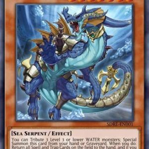 Poseidra, the Atlantean Dragon - (Realm of the Sea Emperor Structure) - (SDRE-EN001) - (Ultra Rare)(ITL)