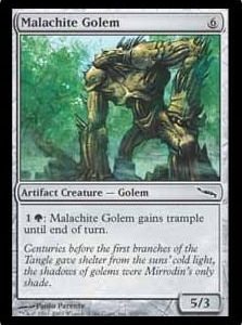 Malachite Golem - Mirrodin-(202)