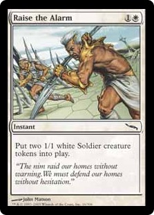 Raise the Alarm - Mirrodin-(016)