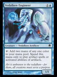 Vedalken Engineer - Darksteel-(035)