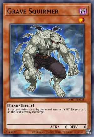 Grave Squirmer - (Duelist Pack Jesse Anderson) - (DP07-EN008) - (Super Rare)