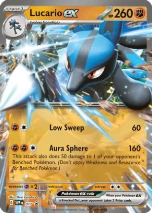 Lucario ex - SV: Scarlet & Violet Promo Cards (SVP)