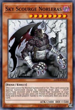 Sky Scourge Norleras - (Force of the Breaker) - (FOTB-EN022) - (Super Rare)