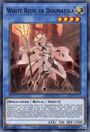 White Relic of Dogmatika - (Battle of Chaos) - (BACH-EN035) - (Super Rare)