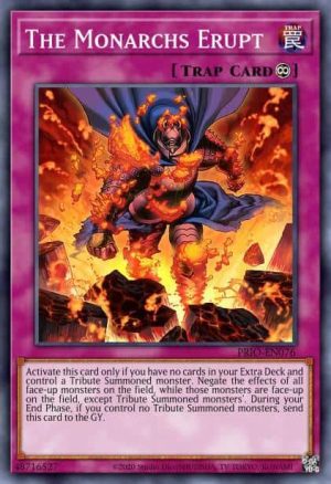 The Monarchs Erupt - (Emperor of Darkness Structure) - (SR01-EN038) - (Common)